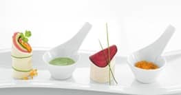 Geschirr Set outlet Villeroy & Boch NewWave Antipasti Set / stilvolles Geschirr Set für Antipasti, Vorspeisen, Appetizer / 1 x Set (5-teilig) - 6